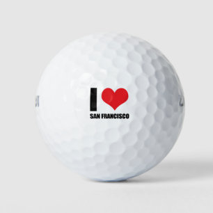I love San Francisco  Golf Balls