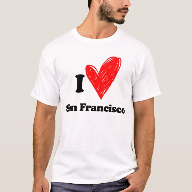I love San Francisco T Shirt (Front)