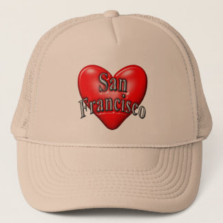 I Love San Francisco Trucker Hat