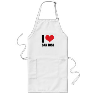 I love San Jose Long Apron