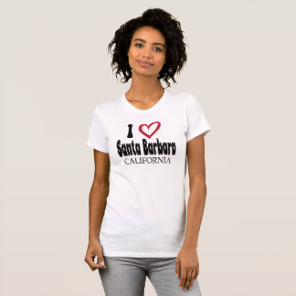I Love Santa Barbara California, DAM Creative, T-Shirt