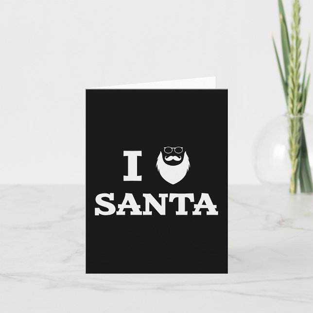 I Love Santa Card (Creator Uploaded)