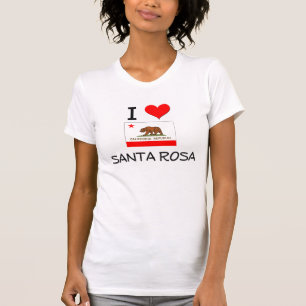 I Love SANTA ROSA California T-Shirt