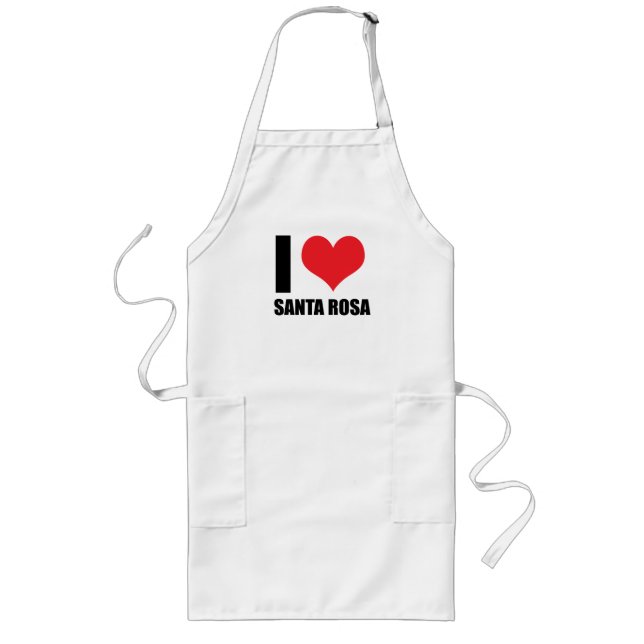 I love Santa Rosa Long Apron (Front)