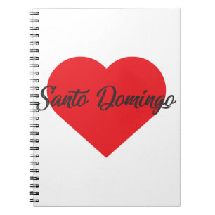 I Love Santo Domingo - Dominican Republic Notebook