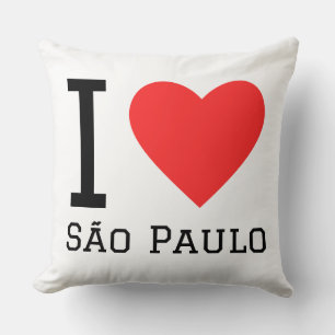 I love São Paulo Cushion