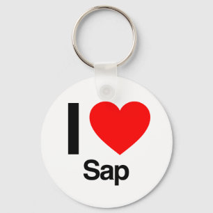 i love sap key ring