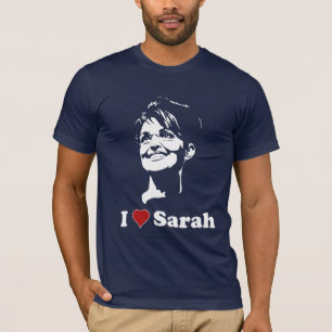 I love Sarah dark shirt