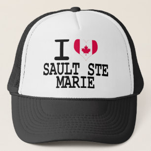I love Sault Ste Marie Trucker Hat