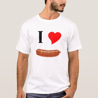 I Love Sausage T-Shirt
