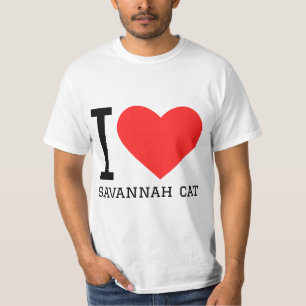 I love savannah cat T-Shirt