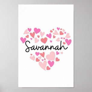 I love Savannah Poster