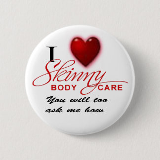 I love SBC 6 Cm Round Badge
