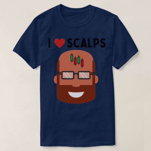 I love Scalps T-Shirt (Design Front)