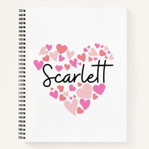 I love Scarlett Notebook