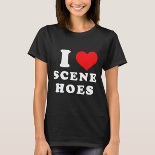 I Love Scene Hoes Matching Christmas Outfits T-Shirt