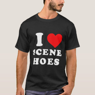 I Love Scene Hoes Matching Christmas Outfits T-Shirt