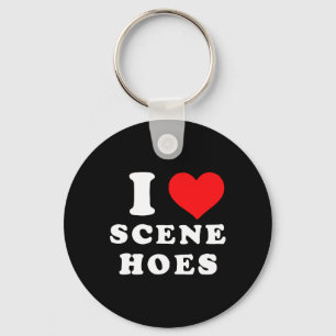 I Love Scene Hoes Merry Christmas  Key Ring