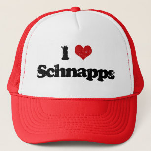 I Love Schnapps Trucker Hat