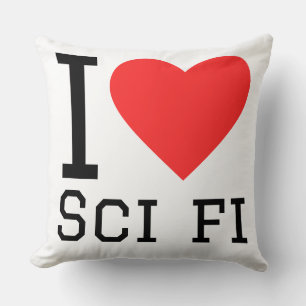 I love sci fi  cushion