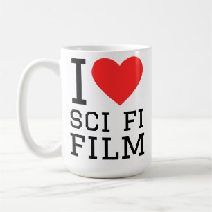 I love sci fi film coffee mug