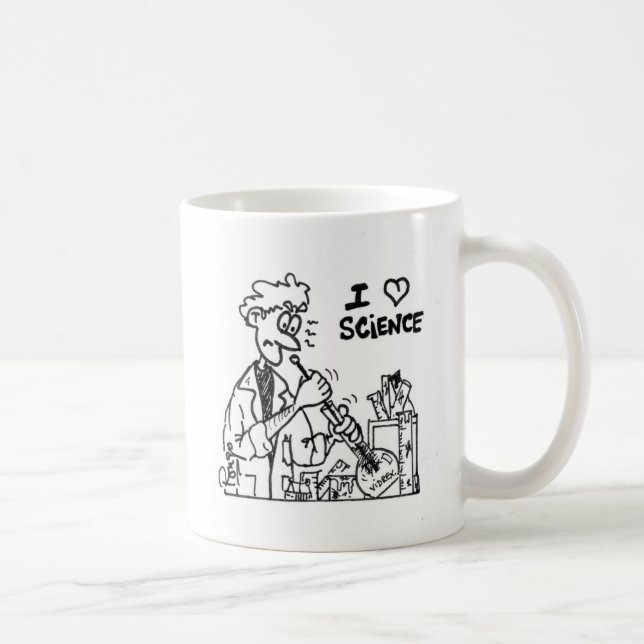 I love science coffee mug (Right)