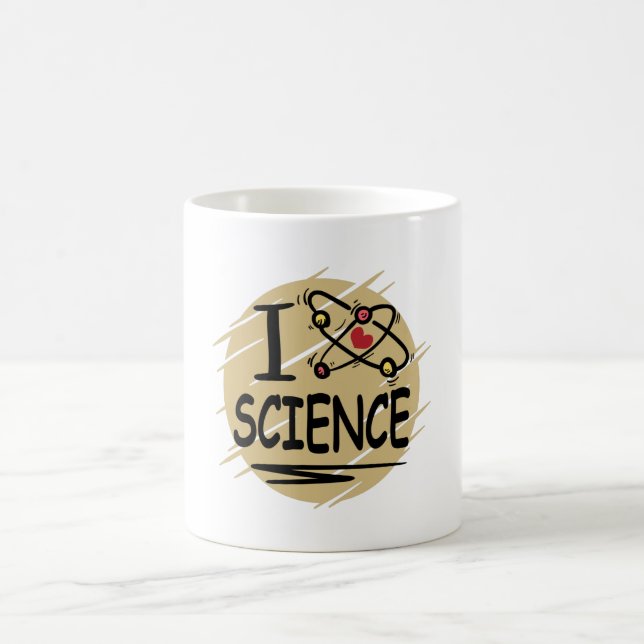 I love Science Coffee Mug (Center)