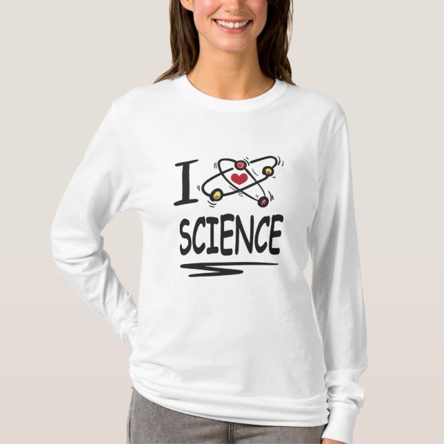 I love Science T-Shirt (Front)