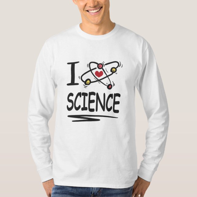 I love Science T-Shirt (Front)