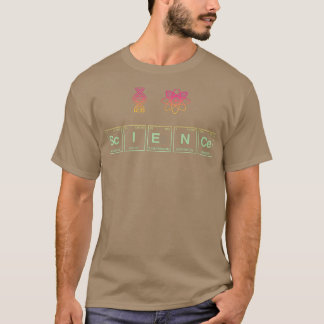 I LOVE SCIENCE written in Periodic Table Elements T-Shirt