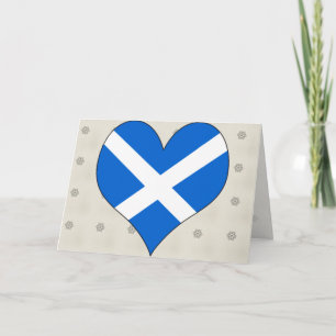 I Love Scotland Card