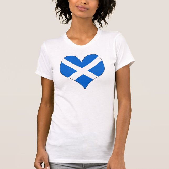 I Love Scotland T-Shirt (Front)