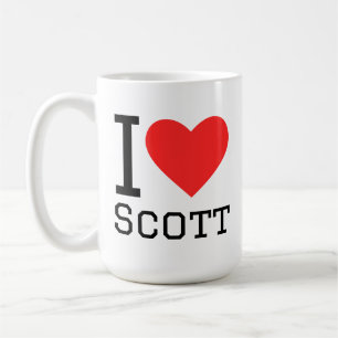I love scott coffee mug