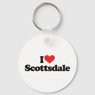 I Love Scottsdale Key Ring
