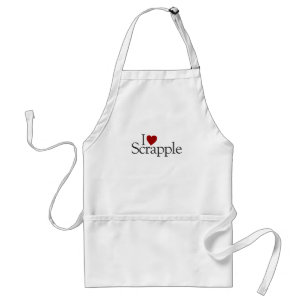 I Love Scrapple Standard Apron