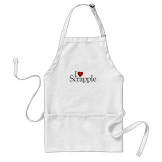 I Love Scrapple Standard Apron