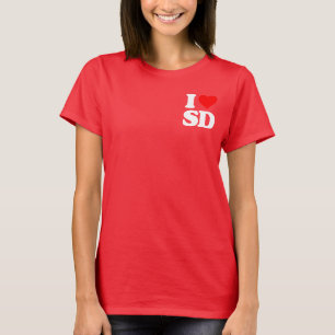 I LOVE SD T-Shirt