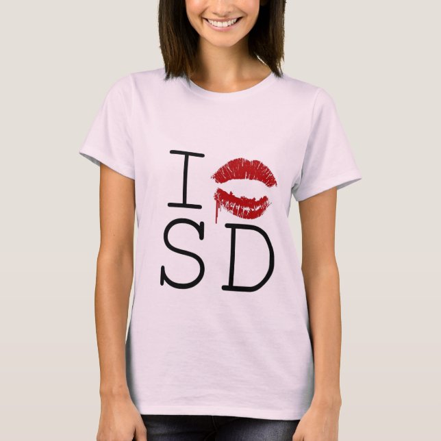 I LOVE SD T-Shirt (Front)