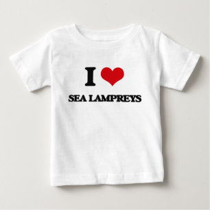 I love Sea Lampreys Baby T-Shirt