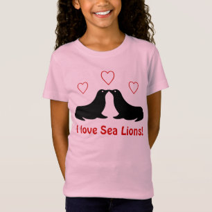 I love Sea Lions - T-shirt