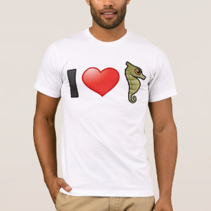 I Love Seahorses T-Shirt