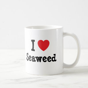 I love Seaweed heart T-Shirt Coffee Mug