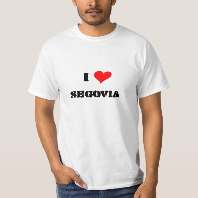 I Love Segovia T-Shirt (Front)