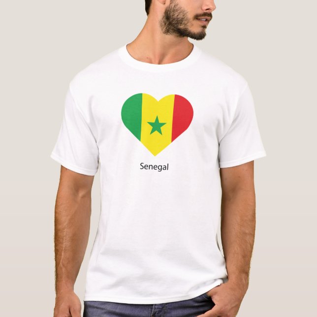 I Love Senegal T-Shirt (Front)