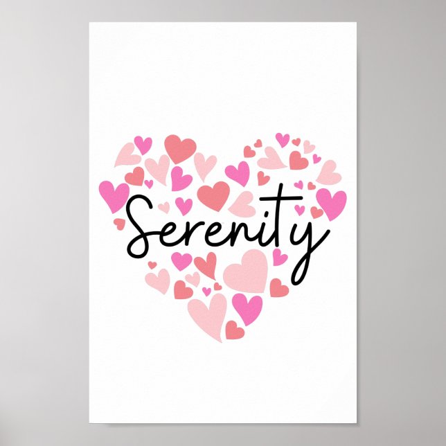 I love Serenity Poster (Front)