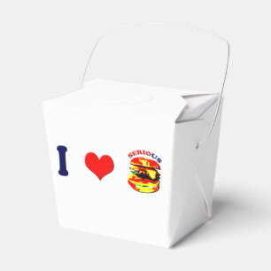 I Love Serious Burgers(horizontal) Favour Box