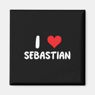 I Love Sestian - Heart - Name  Magnet