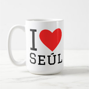 I love Seúl Coffee Mug