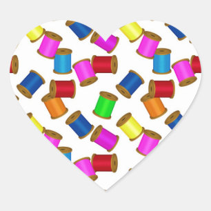 I Love Sewing - SRF Heart Sticker