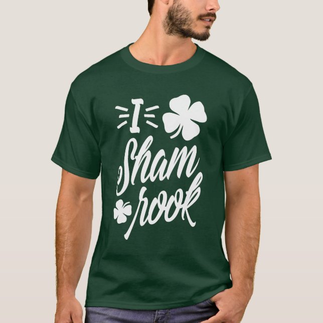 I Love Shamrock T-Shirt (Front)